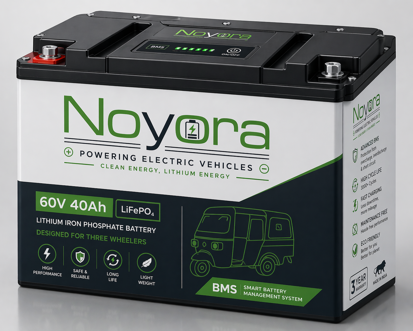 Noyora lithium battery